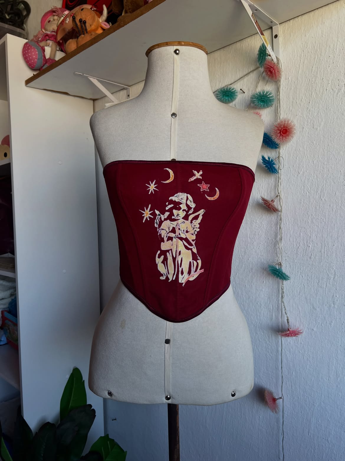 Corset Vermelho Garimpo